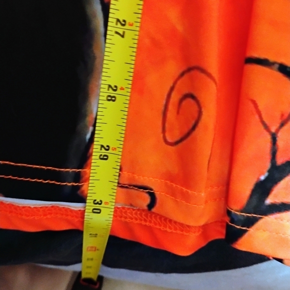 Orange Blouse with Black Cat Design - Picture 8 of 8